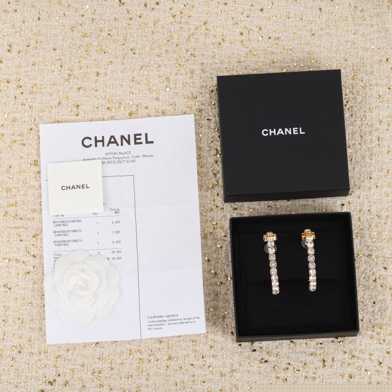 Ch*el earrings